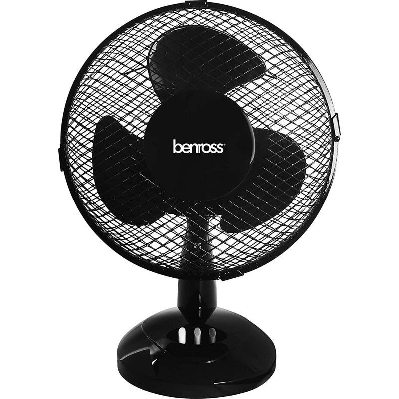 Benross Desk Fan 9 Inch - Black