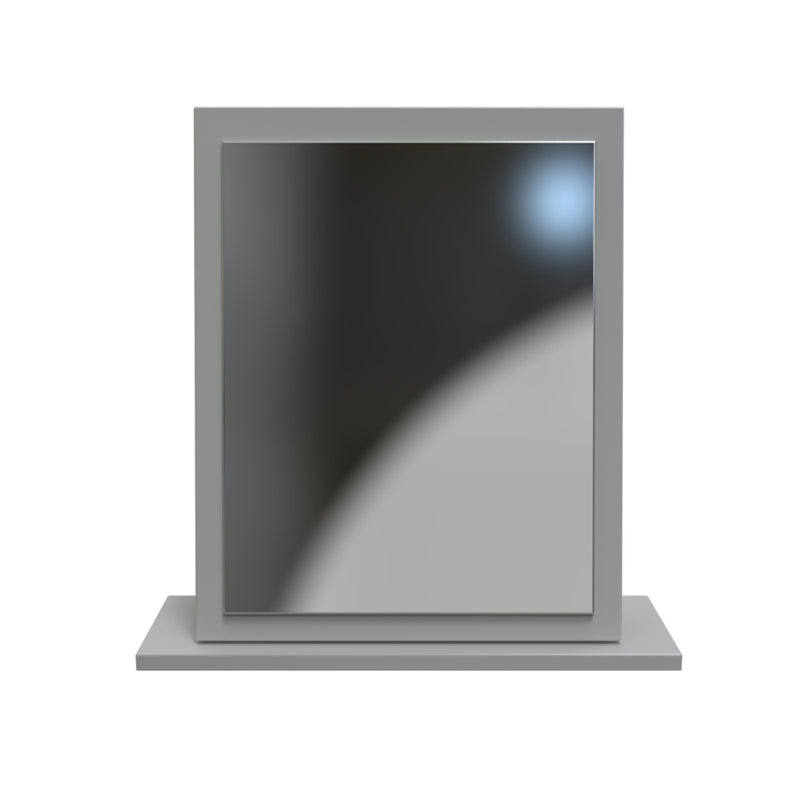 Paris  Dressing Table Mirror  - Uniform Gloss & Dusk Grey