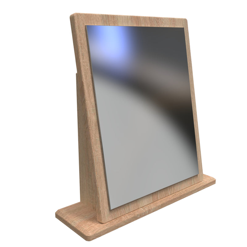 Cairo  Dressing Table Mirror  - Bardolino Oak