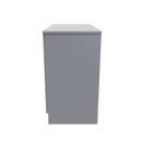 Wellington Ready Assembled Chest of Drawers with 3 Drawers  - Uniform Matt & Dusk Grey