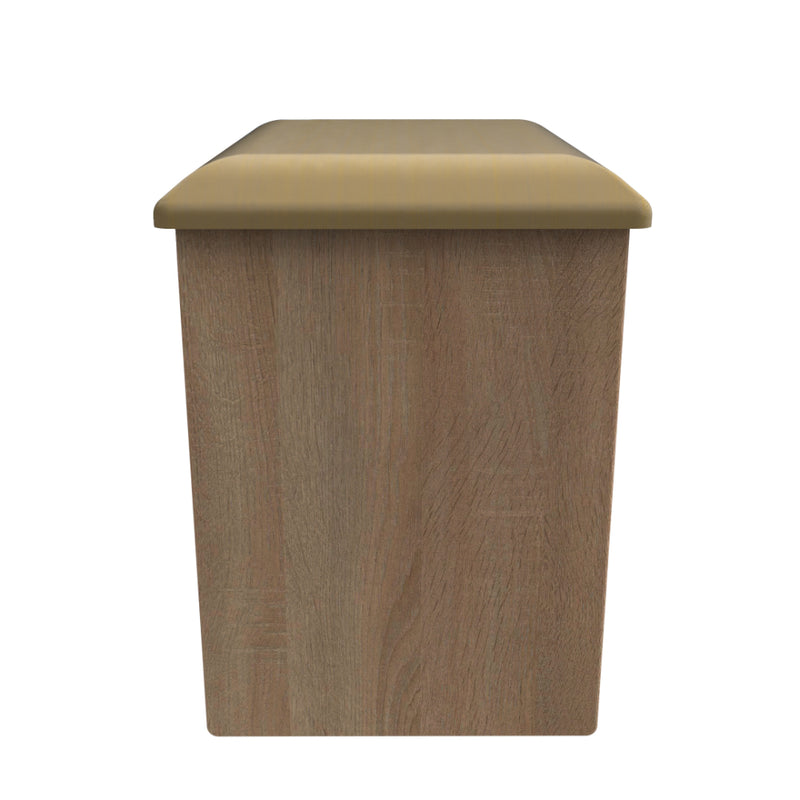 Dakar Ready Assembled Dressing Table Stool  - Modern Oak