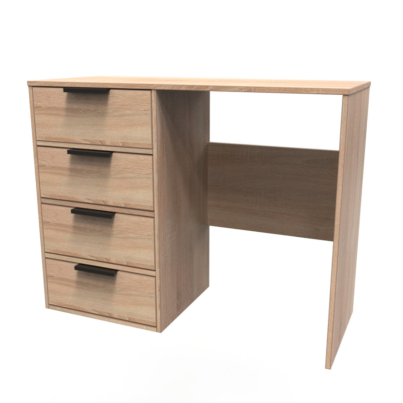 Helsinki Ready Assembled Dressing Table with 4 Drawers  - Bardolino Oak