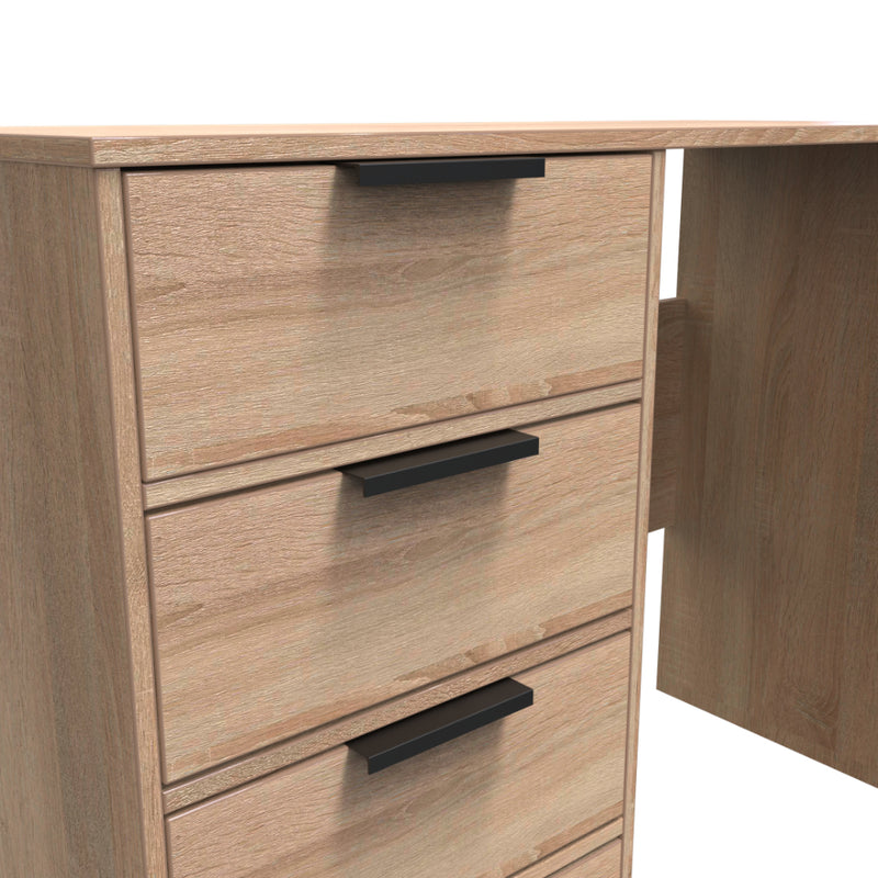 Helsinki Ready Assembled Dressing Table with 4 Drawers  - Bardolino Oak