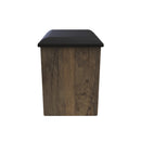 Havana Ready Assembled Dressing Table Stool  - Vintage Oak