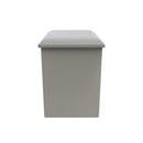 Sofia Ready Assembled Dressing Table Stool  - Grey Matt