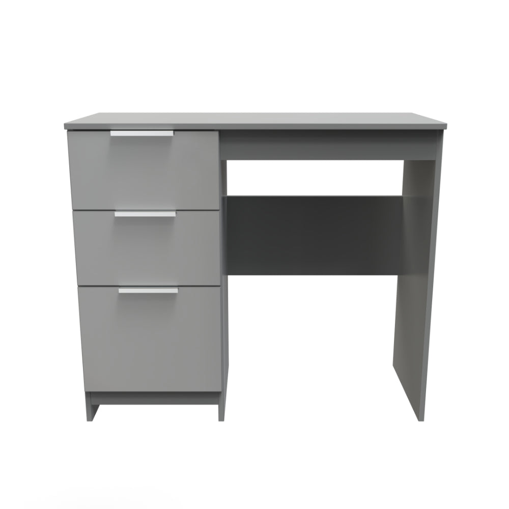 Paris Ready Assembled Dressing Table - Uniform Matt & Dusk Grey