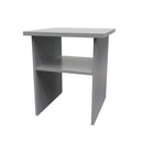 Wellington Ready Assembled Lamp Table  - Uniform Matt & Dusk Grey