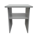 Wellington Ready Assembled Lamp Table  - Uniform Matt & Dusk Grey