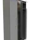 Wellington Ready Assembled Wardrobe with Triple Mirror  - Uniform Matt & Dusk Grey