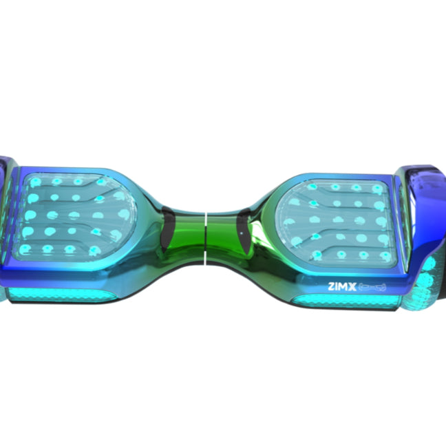 Zimx Hoverboard G11 With LED Wheels - Green Blend