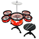Jazz Drum - Kids Drum Set  3yr+ - Red