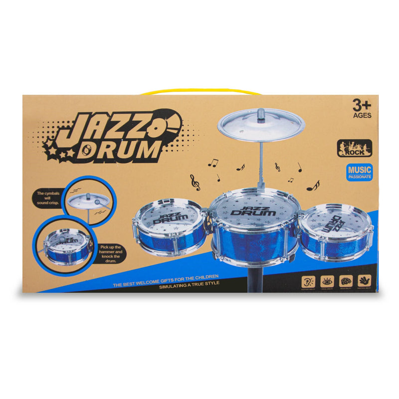 Jazz Drum Kids Drum Set 3yr+ Black