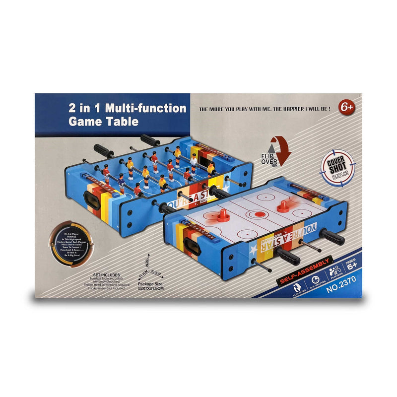 Multi Function Game Table 2 in 1 - Table Football and Hockey