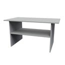 Paris Ready Assembled Coffee Table  - Uniform Gloss & Dusk Grey