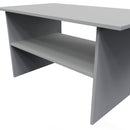 Paris Ready Assembled Coffee Table  - Uniform Gloss & Dusk Grey