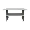 Paris Ready Assembled Coffee Table  - Uniform Gloss & Dusk Grey