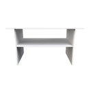Wellington Ready Assembled Coffee Table  - White Matt & White
