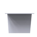 Wellington Ready Assembled Coffee Table  - White Matt & White