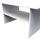 Wellington Ready Assembled Coffee Table  - White Matt & White