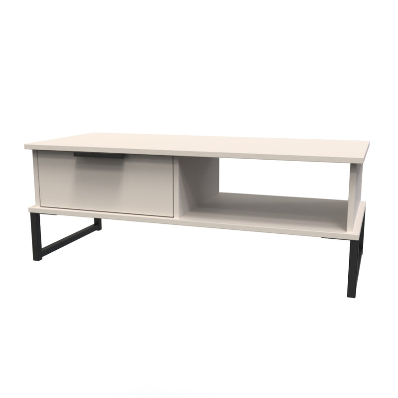 Havana Ready Assembled Coffee Table with 1 Drawer  - Kashmir Matt