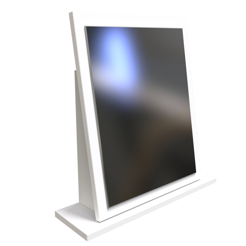 Paris  Dressing Table Mirror  - White Matt
