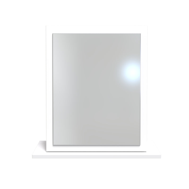 Helsinki  Dressing Table Mirror  - White Matt