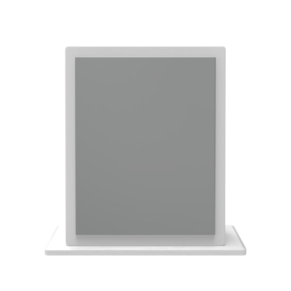 Kingston Dressing Table Mirror White Ash & Bardolino Oak