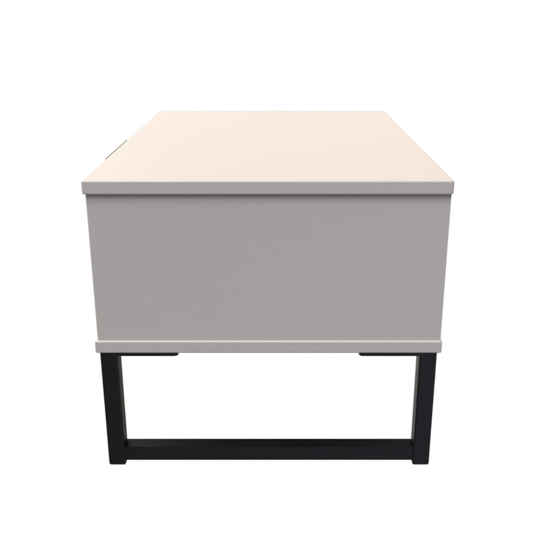 Havana Ready Assembled Side Table with 1 Drawer  - Kashmir Matt