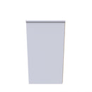 Porto Ready Assembled Chest of Drawers with 3 Drawers  - White Matt