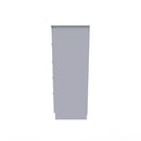 Paris Ready Assembled Tallboy Chest of Drawers with 5 Drawers  - White Matt