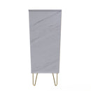 Harare Ready Assembled Chest of Drawers with 5 Drawers  - Marble