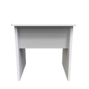 Dakar Ready Assembled Dressing Table Stool  - Signature White
