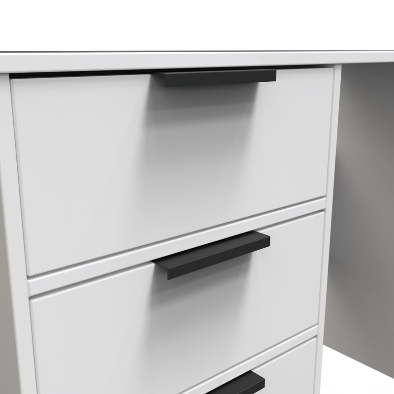 Havana Ready Assembled Dressing Table with 4 Drawers  - White Matt