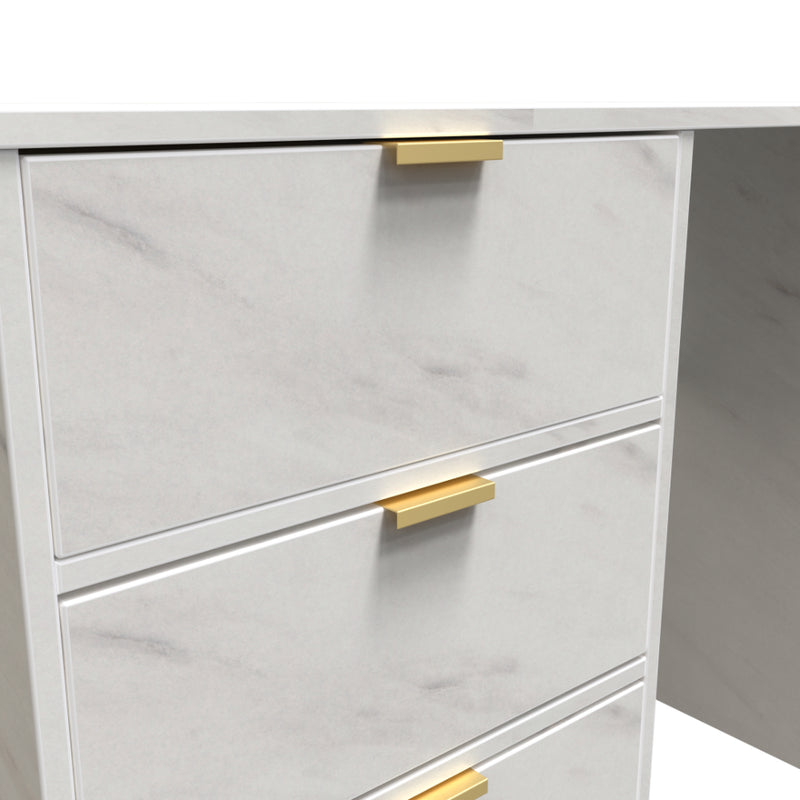 Drawer Mable Table Harare Ready Assembled Dressing Table with 4 Drawers - Marble