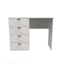 Harare Ready Assembled Dressing Table with 4 Drawers  - Marble