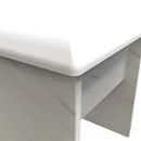 Harare Ready Assembled Dressing Table Stool  - Marble