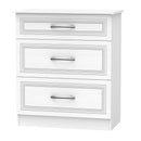 Dakar Ready Assembled Bedroom Furniture Set 3 Piece  - Signature White