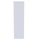 Porto Ready Assembled Wardrobe with Triple Mirror  - White Matt