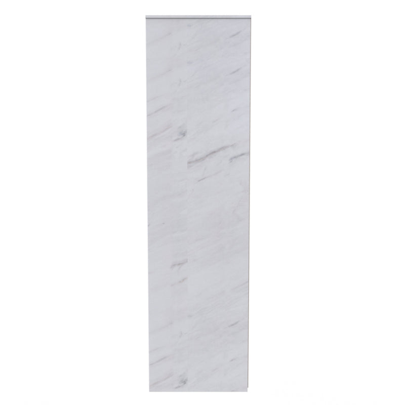 Harare Ready Assembled Wardrobe with 2 Doors  - Marble