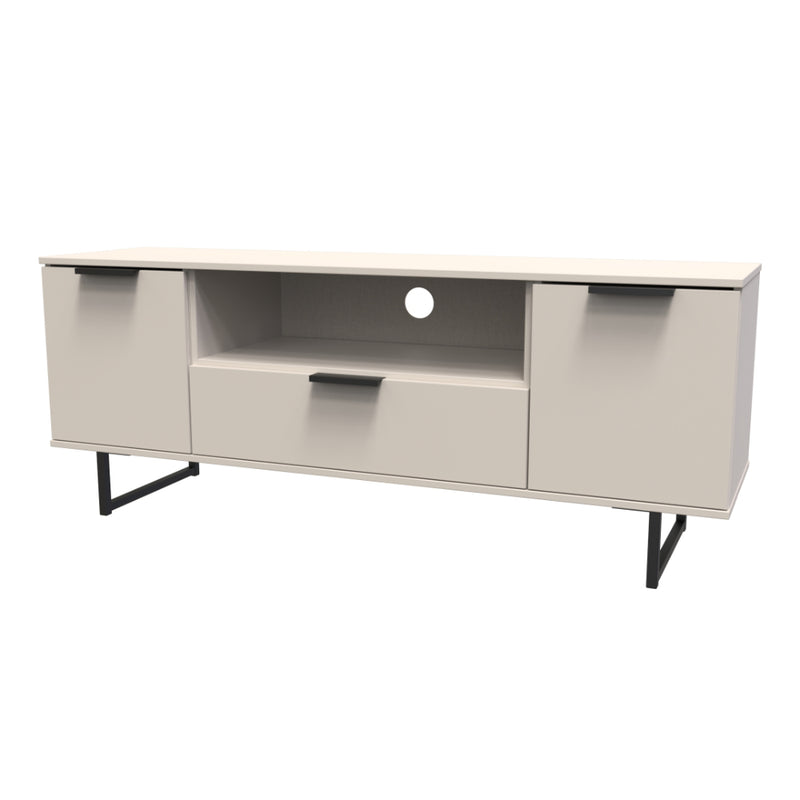 Havana Ready Assembled TV Unit with 2 Doors and 1 Drawer  - Kashmir Matt