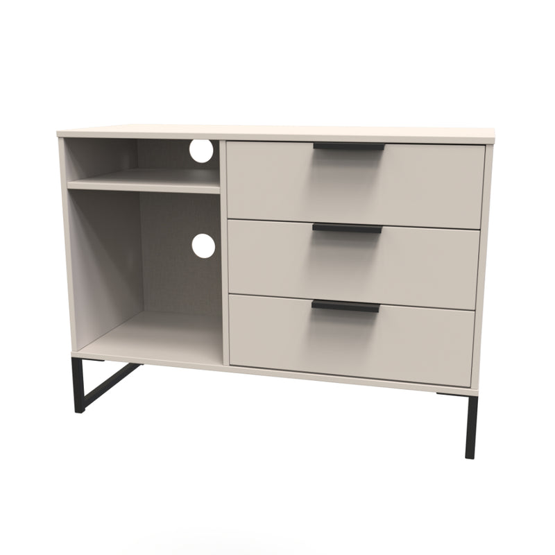 Havana Ready Assembled TV Unit with 3 Drawers  - Kashmir Matt