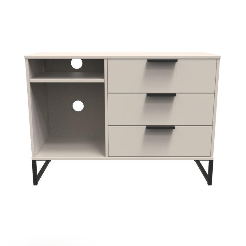 Havana Ready Assembled TV Unit with 3 Drawers  - Kashmir Matt