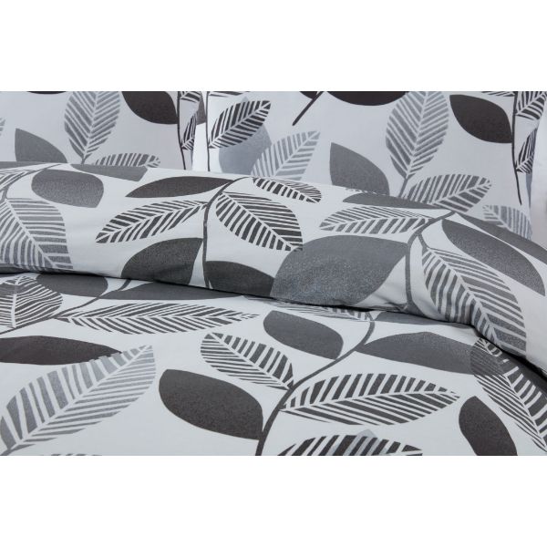 Lewis's Fohla Duvet Set - Grey