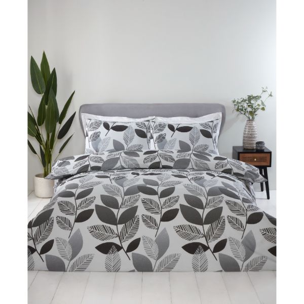 Lewis's Fohla Duvet Set - Grey