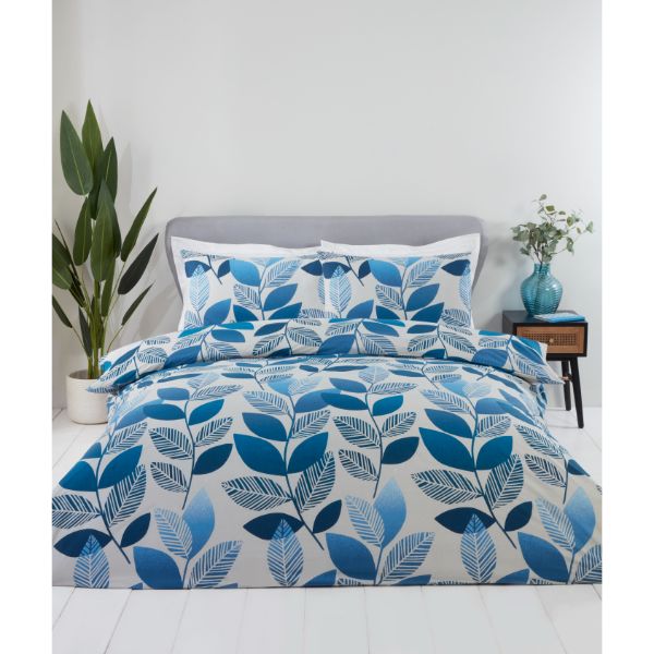 Lewis's Fohla Duvet Set - Blue