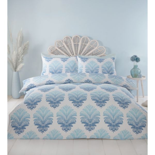 Lewis's Elodie Duvet Set - Blue