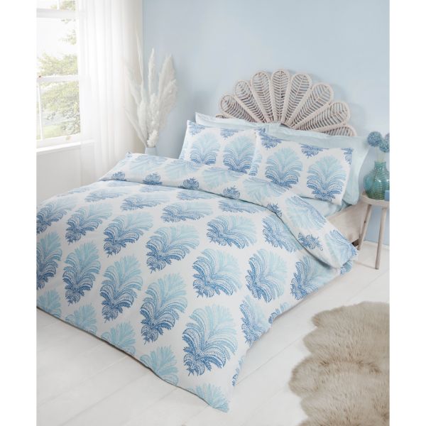 Lewis's Elodie Duvet Set - Blue