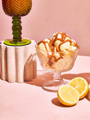 Fleur Set of 4 Glass Dessert Bowls