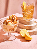 Fleur Set of 4 Glass Dessert Bowls