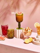 Fleur Set of 4 Glass Dessert Bowls